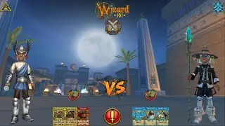 WIZARD101- 5th Age Premiere League REPLAY (170) knight Elo Myth vs Ice