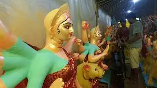Durga Murti Making 2024 | 15 फीट की दुर्गा मूर्ति | Raebareli Kumartuli | कैसे बनती है दुर्गा मूर्ति