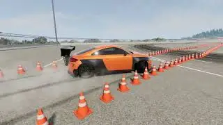 Audi TT MK3 TT Twin Turbo V2 Best Impossible drift park #beamnngdrive #car #drift #gaming