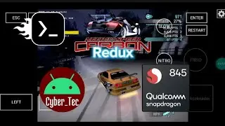 Need For Speed Carbon Redux / Snapdragon 845 / Mobox / Xiaomi Mi Mix 2s / Gameplay test in android