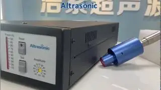 30kHz small hand held ultrasonic plastic cutting machine（HD）