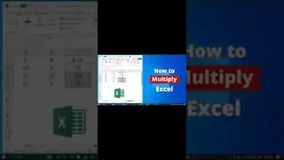 Microsoft Excel | Multiplication Function (*) | How to multiply values in single column