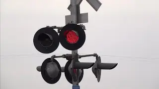 Railroad Crossing Compilation With WCH/Aurora Clear LEDs Lights Part 2