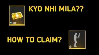 How to claim let's go emote and level 8 character card | how to redeem let's go emote | ffcs code |