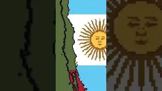 Building Chile - Medium Scale #flags #minecraft #mapping #chile #santiago #atacama #southamerica