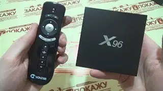 Tv box Vontar X96 2GB RAM 16GB ROM Android 6.0 Распаковка и первое подключение