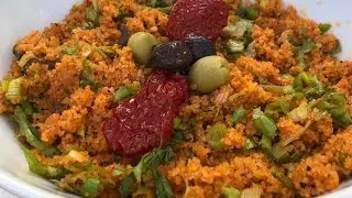 KISIR - ENSALADA TURCA DE BULGUR 💯🇹🇷💯🇹🇷🥗