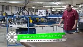 For Sale - M&R Challenger 3 - 18 color 20 station - Spider Machines