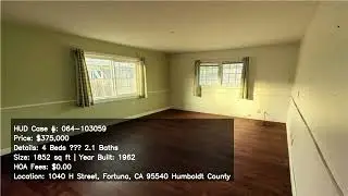 064 103059 1040 H Street Fortuna CA 95540 Humboldt County