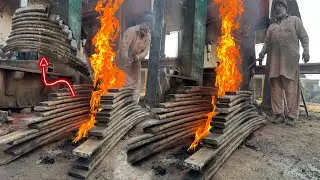 How to leaf springs repair | Amazing Technique Repairing A LeafSpring