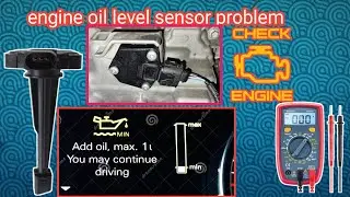How Engine Oil Level Sensor Works | Manual Oil Check Tutorial