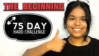 “75 Hard Challenge | Day 0 | The Beginning 🔥”