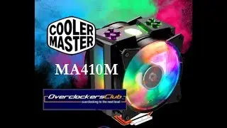 Cooler Master MasterAir MA410M RGB Cooler Review.