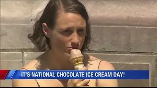 Sunday marks National Chocolate Ice Cream Day