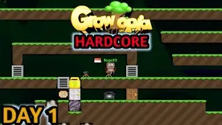 100 Days in Growtopia Hardcore - Day 1 - Growtopia