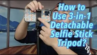 Andobil 3-in-1 Detachable Selfie Stick Tripod Review! Worth it?