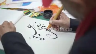 Bahraini artist says UNESCO-listed Arabic calligraphy could thrive in the age of artificial intellig
