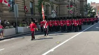 Trooping the Colour, Guard Parade, Parliament Hill, Ottawa, Canada 🇨🇦 150 Years (2017).