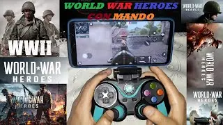 Tutorial como juga World War Heroes con mando para celular