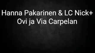 STOP Koulukiusaamiselle Lyrics  Hanna Pakarinen & LC Nick + Ovi ja Via Carpelan
