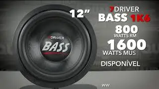 Alto Falante 7Driver 1600 watts - BASS 1K6 12 Polegadas | Taramps Group