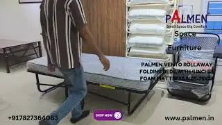 Palmen VentoX Rollaway Folding Bed &mdash; the perfect solution for small rooms, guest stay, PG & hostel