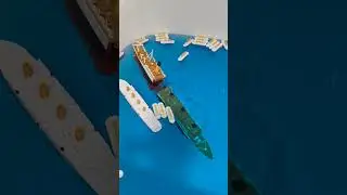 Sinking Between Many Britannic Ships