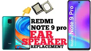Redmi note 9 pro ear speaker replacement | how to change speaker in phone #how #repair #mobilephone
