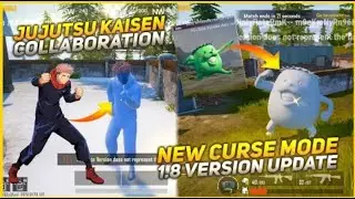 BGMI/PUBG MOBILE 1.8 Curse Mode | BGMI 1.8 Beta | BGMI 1.8 Upcoming Features | PUBG Jujutsu Kaisen