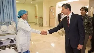 Inauguración del Hospital Nacional Homeopático