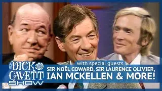 Dick Cavett Talks To Stars Of The Stage | Coward, Olivier, McKellen & More | The Dick Cavett Show