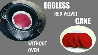 1/2 kg Red Velvet Sponge cake/ Eggless Red Velvet Cake Without Oven#india#cakesponge  Mum'sbakery