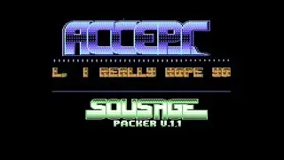 Commodore 64 demo: Accept - Sousage Packer V1.1 intro (1990)
