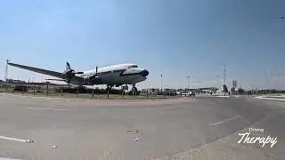 Driving Through Base A&eacute;rea Militar Santa Luc&iacute;a 🇲🇽 | Aviation Museums & Aircraft Displays Exploration