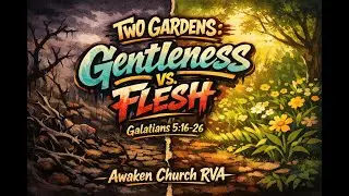 Two Gardens: Gentleness vs Flesh (Galatians 5:16-26) by Pastor Nick Jenkins 1-7-26