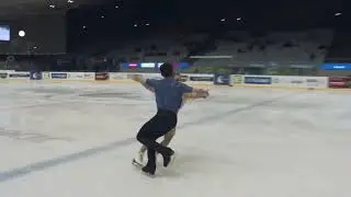 Ambre Perrier Gianesini & Samuel Blanc Klaperman RD Ice Challenge Graz 2024