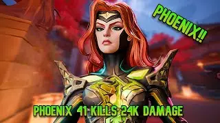 Marvel Rivals PHOENIX 41 KILLS 21K DAMAGE Gameplay in SEASON 5.5 (No Commentary)