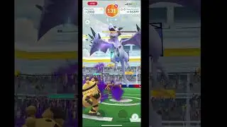 Mega Aerodactyl duo! LVL 40 shadow Electivire #pokemongo #MegaAerodactyl #duo