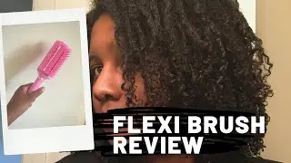 NEW Soft touch Flex Brush Review on Type 4 Hair| 5 Minute Review