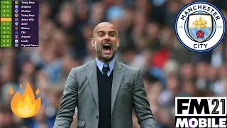 Pep Guardiola Tactic Manchester City | Football Manager Mobile 2021