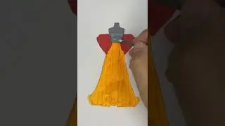 Sparkling glitter dress magical DIY design