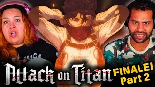 THE END! Attack on Titan Finale 4x30 Reaction! First Time Watching and Commentary!