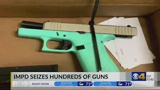 IMPD's new units targeting most violent people in each district remove 205 illegal guns in two month