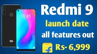 Redmi 9 all features confirmed - helio G70, full detail about it and launch date