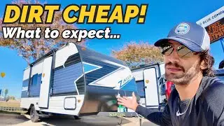 What to expect from a DIRT CHEAP camper&hellip; 2025 CrossRoads Zinger 18RB