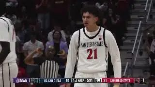 SDSU MEN'S HOOPS: AZTECS 63, UCSD 58