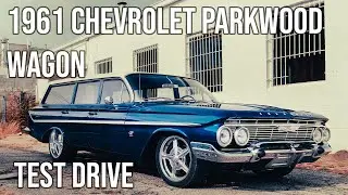 Тест-драйв универсала Chevrolet Parkwood 1961 года &mdash; 409 &mdash; 700R4 &mdash; AC