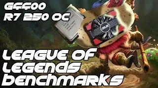 League of Legends: G4400 + R7 250 oc Benchmark