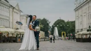 Janne & Maario // intimate fall wedding in Lydia Hotel in the old town of Tartu // 4K