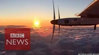 Solar Impulse: 'No going back' in flight across Pacific - BBC News